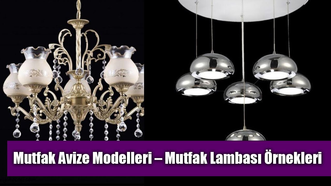 Mutfak Avize Modelleri &ndash; Mutfak Lambası &Ouml;rnekleri