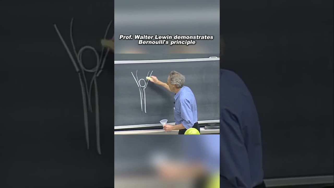 Understanding Bernoulli's Theorem Walter Lewin Lecture