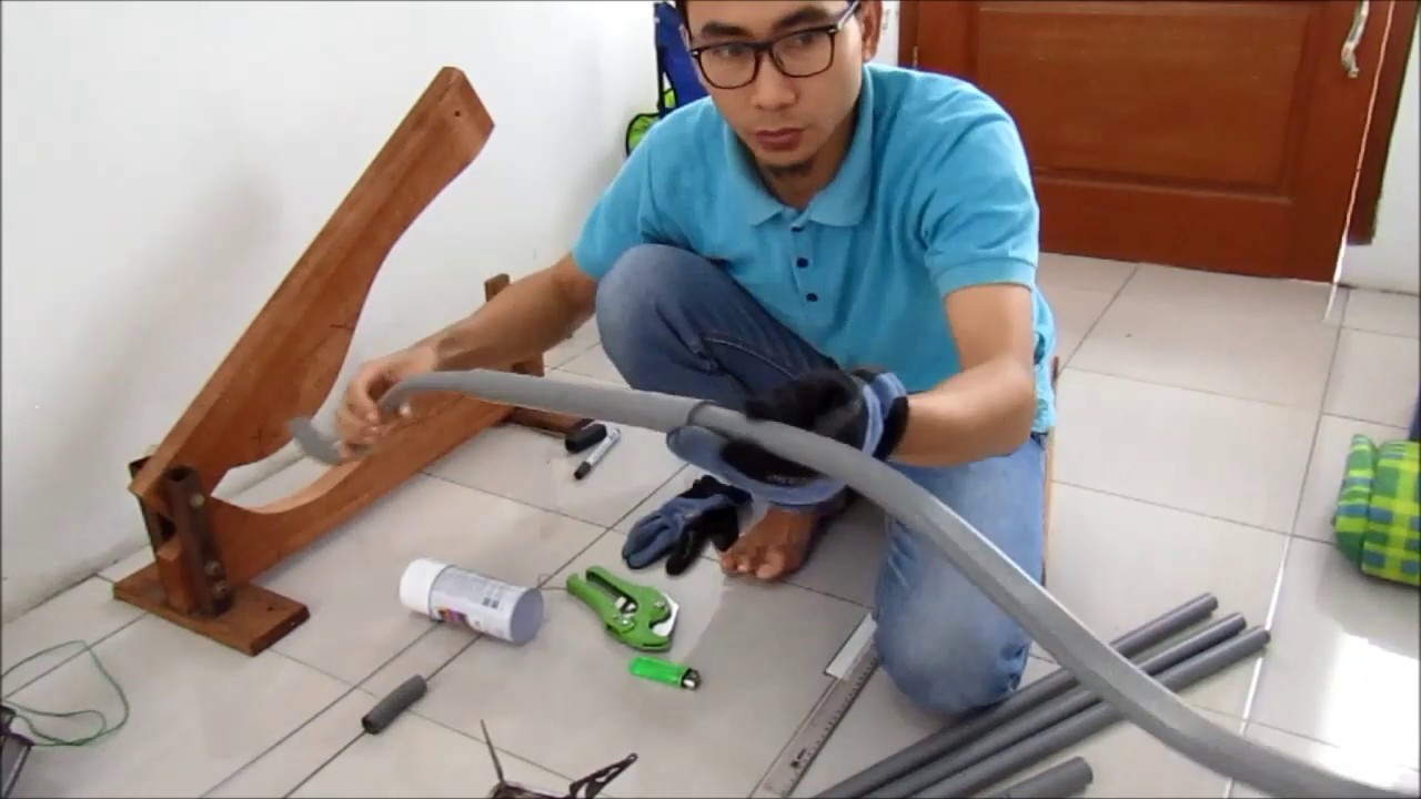 Cara Mudah Membuat Busur Panah Horsebow Berbahan Full PVC di Rumah