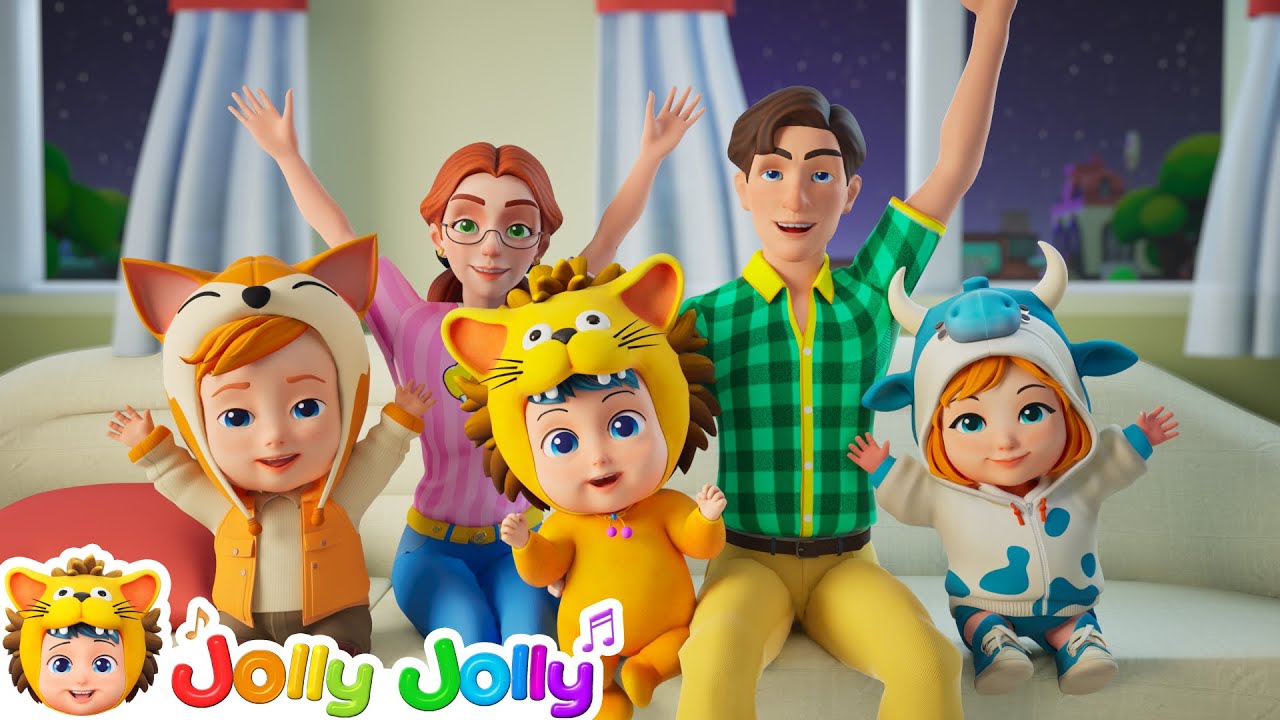 My Family, My Love + We Help Mom and Dad | Christmas Time with Family | Jolly Jolly - Nursery Rhymes
