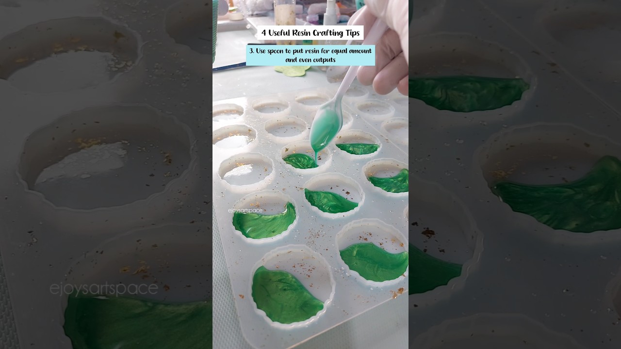 4 Useful Resin Crafting Tips for beginners #smallbusiness #resinart #resincraft #resindiy #resinart