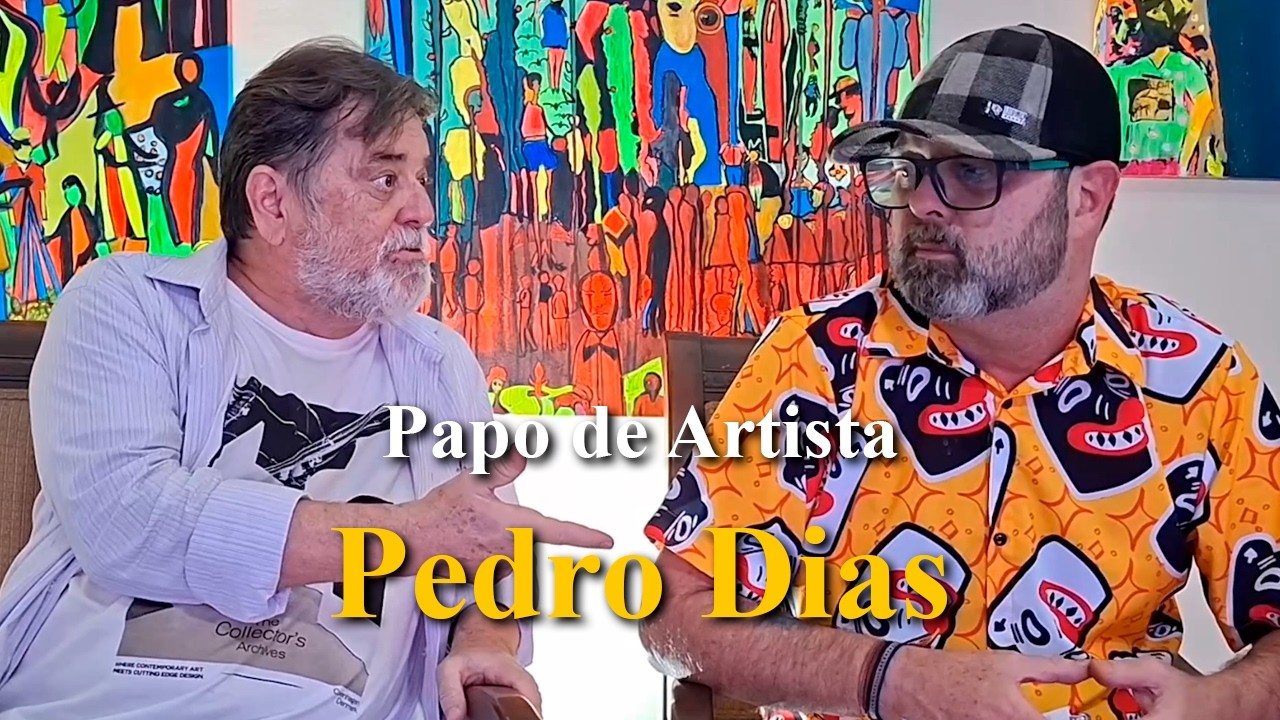 Pedro Dias no Papo de Artista de hoje