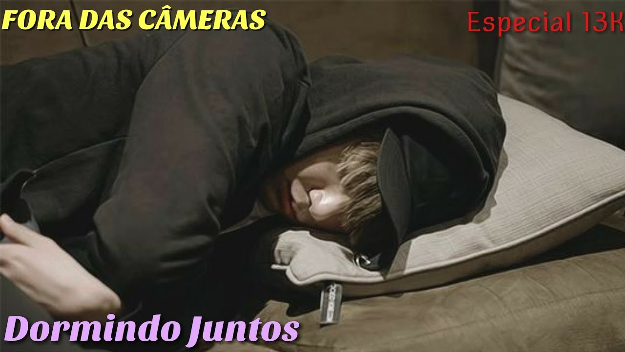 ASMR JUNGKOOK || FORA DAS CÂMERAS - DORMINDO JUNTOS (Especial 13K)