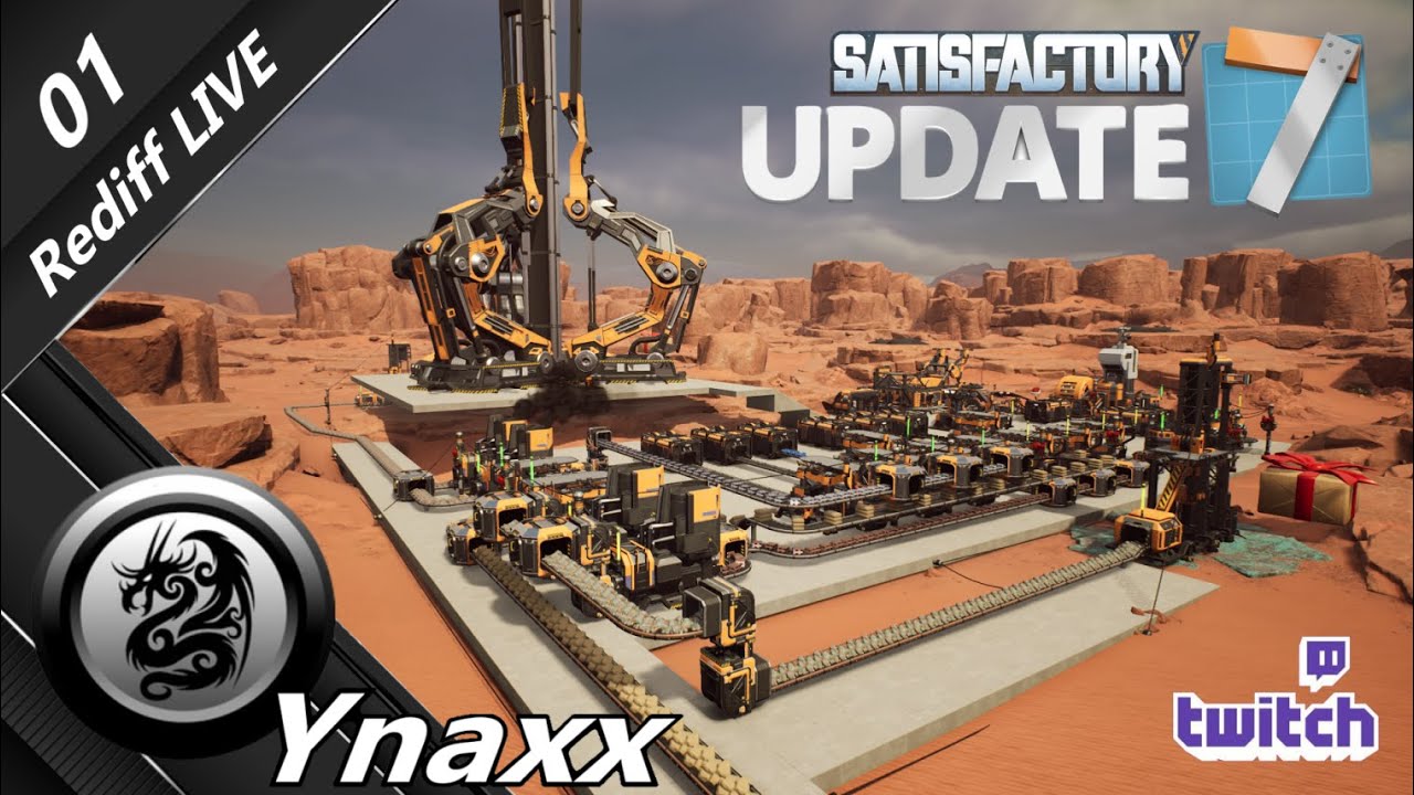 Satisfactory Update 7 FR #01 Début du projet 