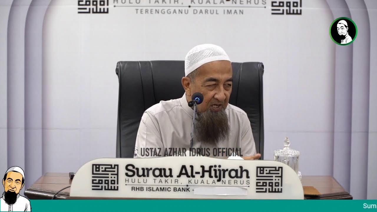 🔴 LiveUAI 01/12/2025 Kuliah Maghrib Ustaz Azhar Idrus | Surau Al-Hijrah Hulu Takir, Kuala Nerus,