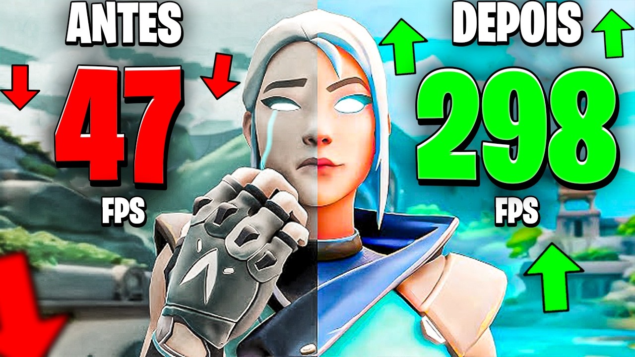 Como AUMENTAR o FPS no Valorant ! Como Otimizar o Valorant e Rodar com MAIS FPS no PC fraco