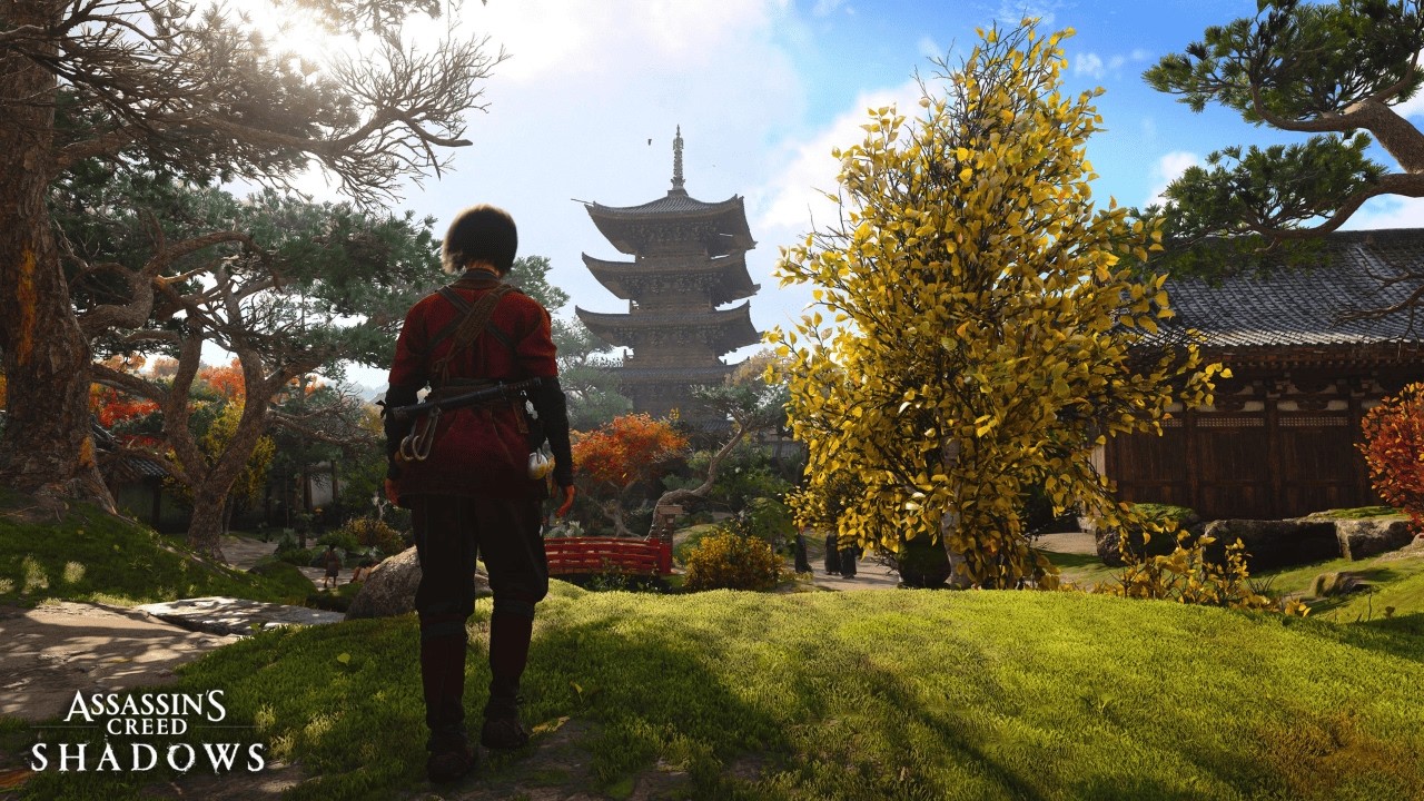 [4K] Relaxing Autumn Walk in 1579 Kyoto | Assassin's Creed Shadows