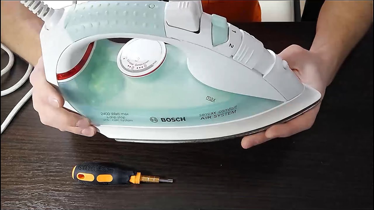 🔴Разборка и ремонт утюга Bosch Sensixx comfort AIR SYSTEM. Disassembly of the Bosch iron
