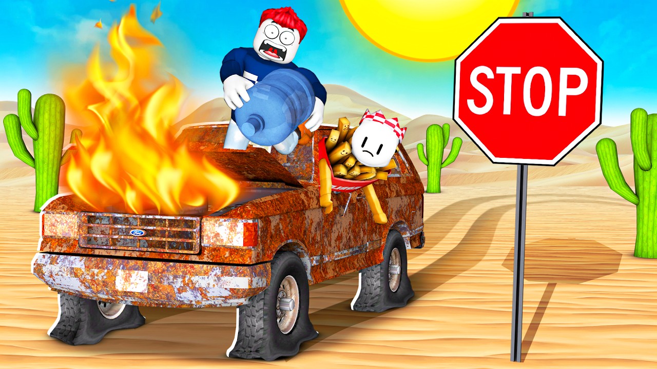 WIR HABEN eine PANNE mitten in der WÜSTE | A Dusty Trip Roblox