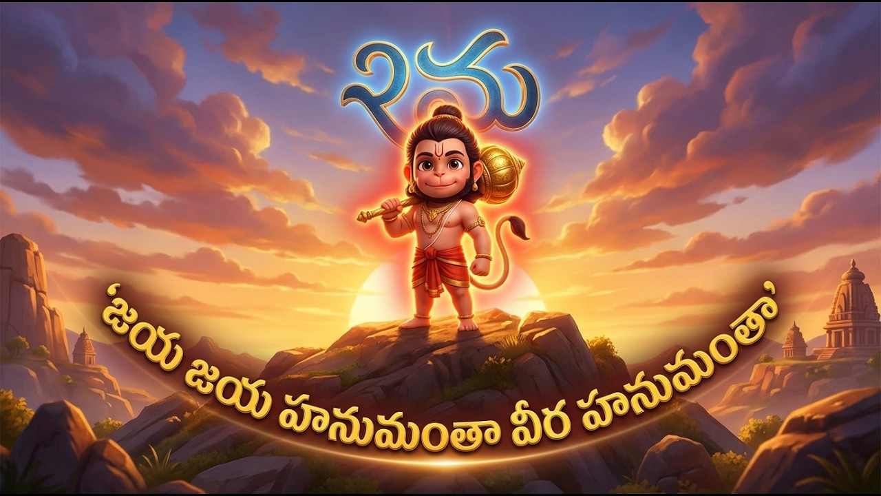 జయ జయ హనుమంతా వీర హనుమంతా | Telugu Bhakti Song | Devotional Hanuman Song | Powerful Hanuman Bhajan