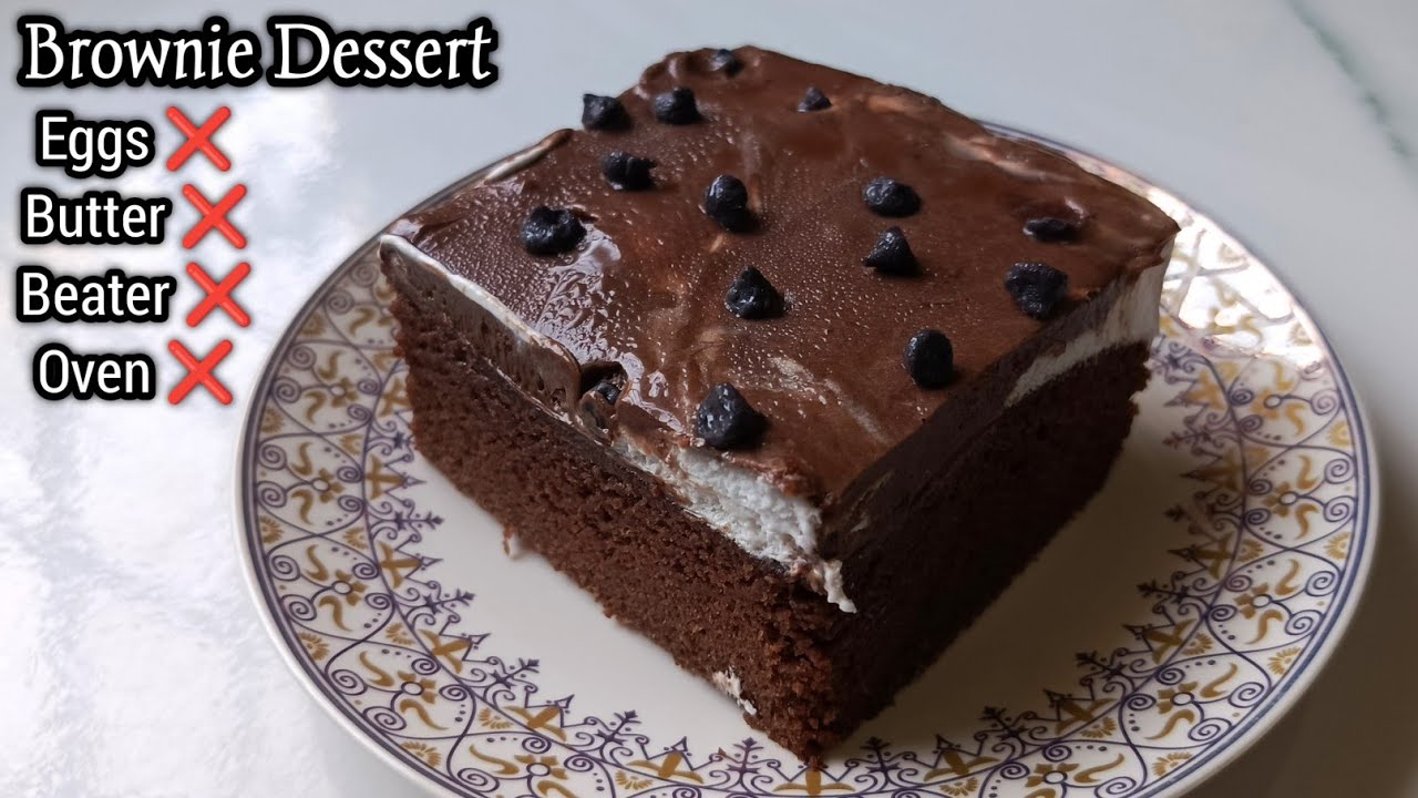 Delicious Chocolate Brownie Dessert  🍫🤤Recipe By Iqra Sadam