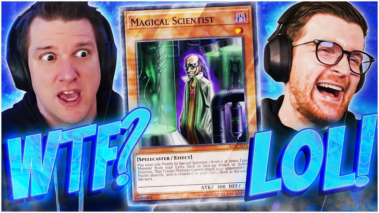Magic Player Rates INSANE Yu-Gi-Oh! Cards! ft. @covertgoblue