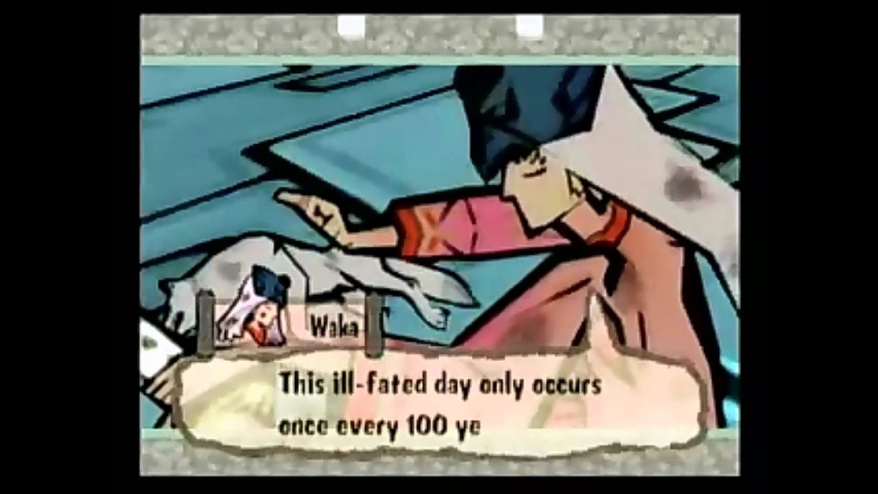 Awesome Video Game Cutscenes 3: Meeting Yami - Okami