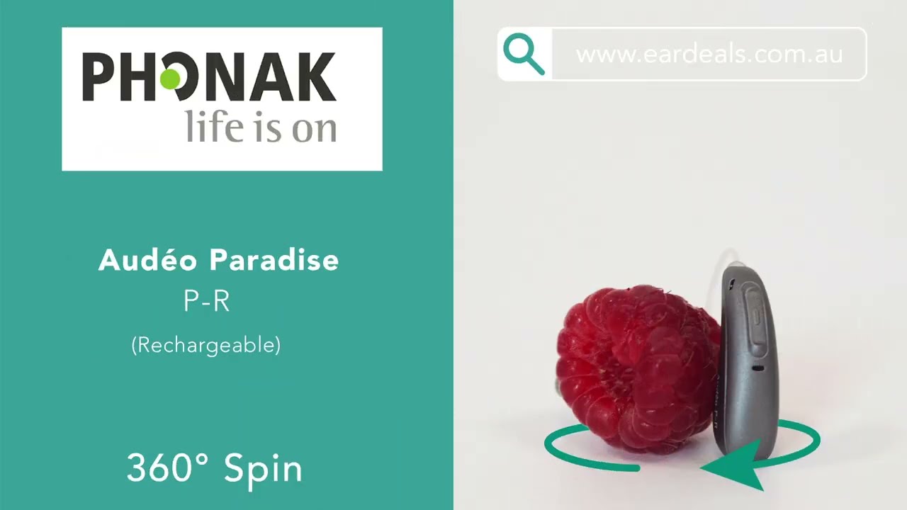 Phonak Aud&eacute;o Paradise P-R 360&deg; Video