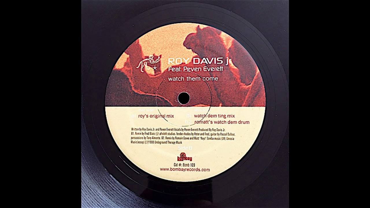 Roy Davis Jr. ft.  Peven Everett - Watch Them Come (Original) 2001