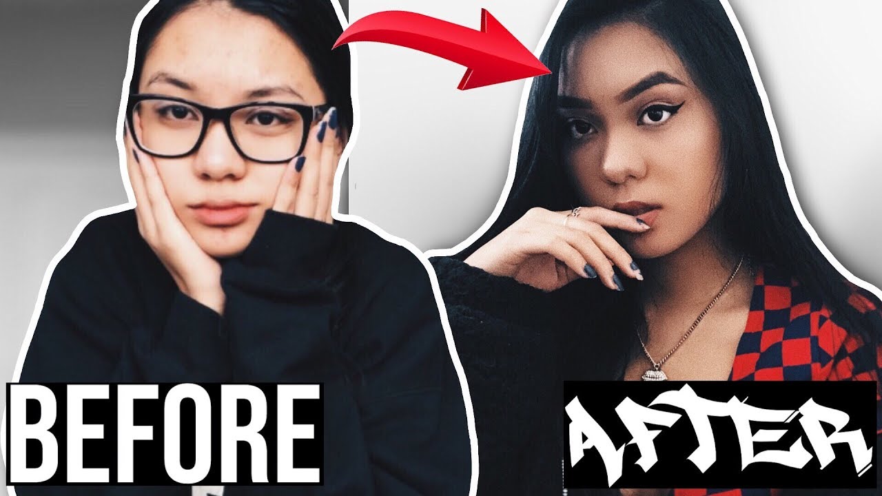 TRANSFORMING INTO AN INSTAGRAM BADDIE (going from a 0 to a 6)