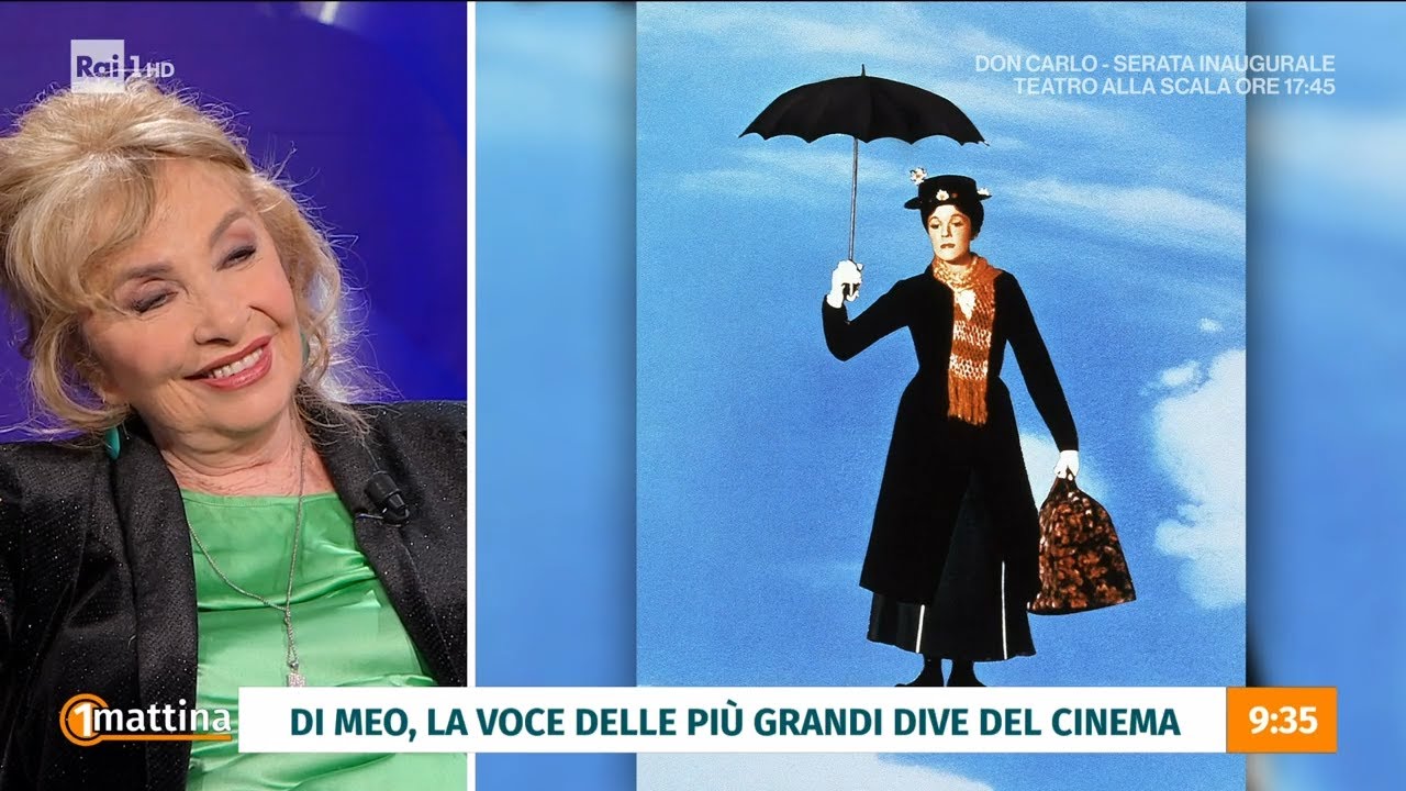 La voce delle più grandi dive del cinema - Unomattina - 07/12/2023