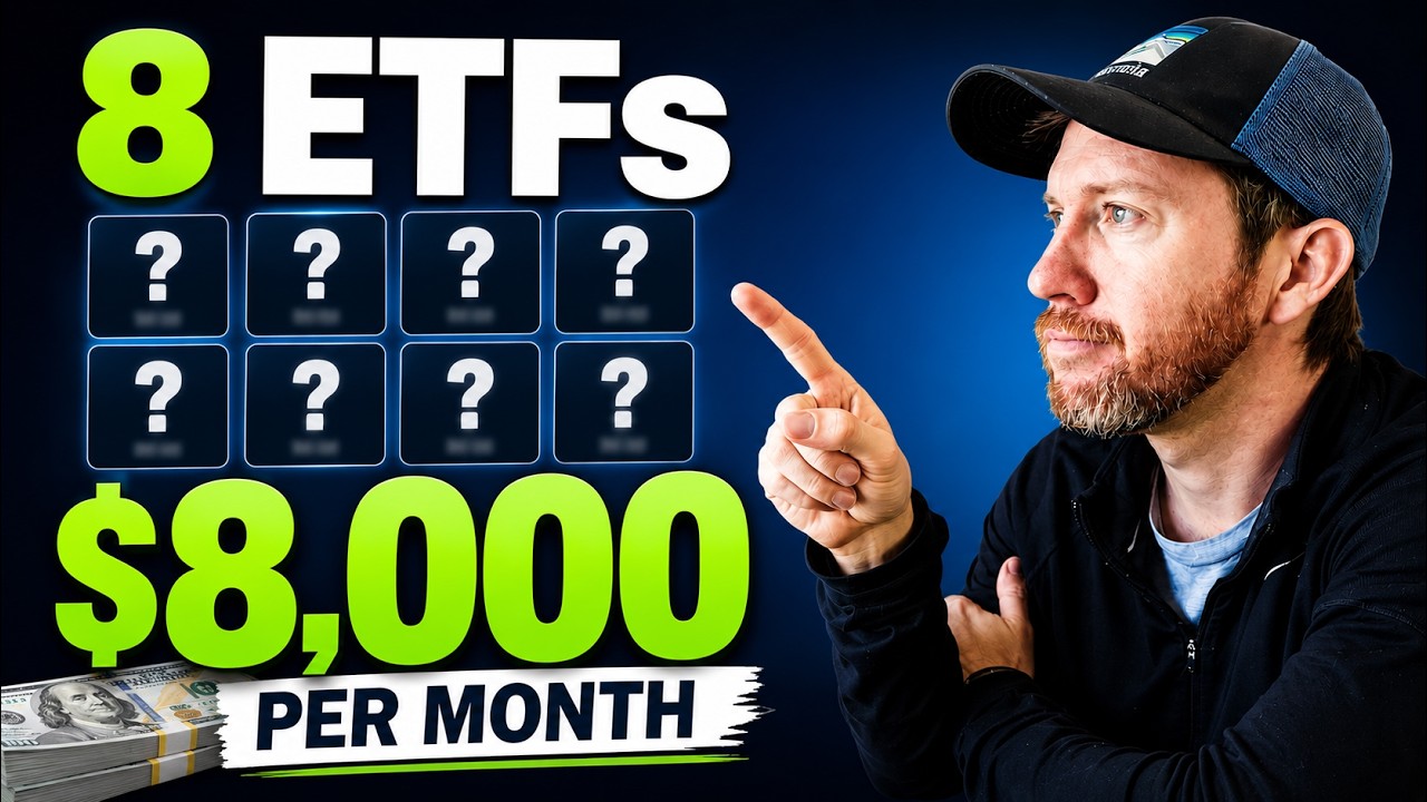 Этот портфель из 8 ETF приносит $8000 в месяц