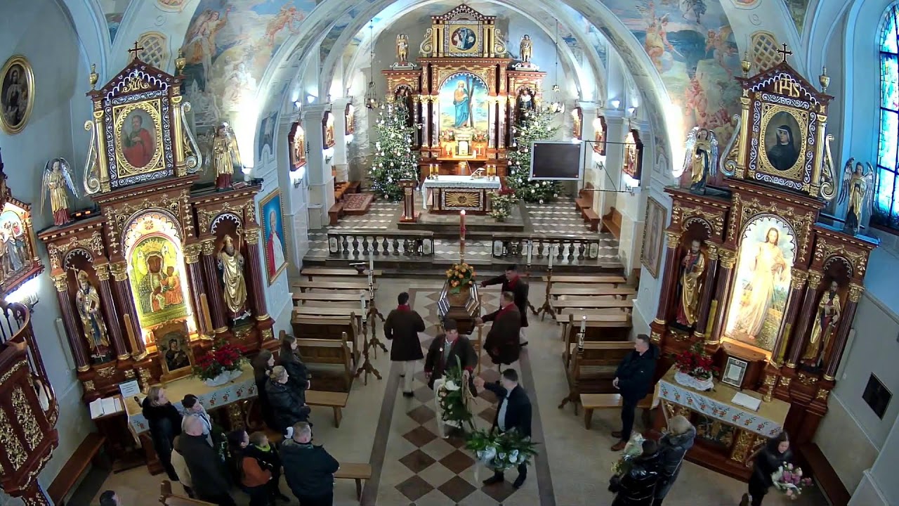 Transmisja mszy św. z kościoła w Szaflarach