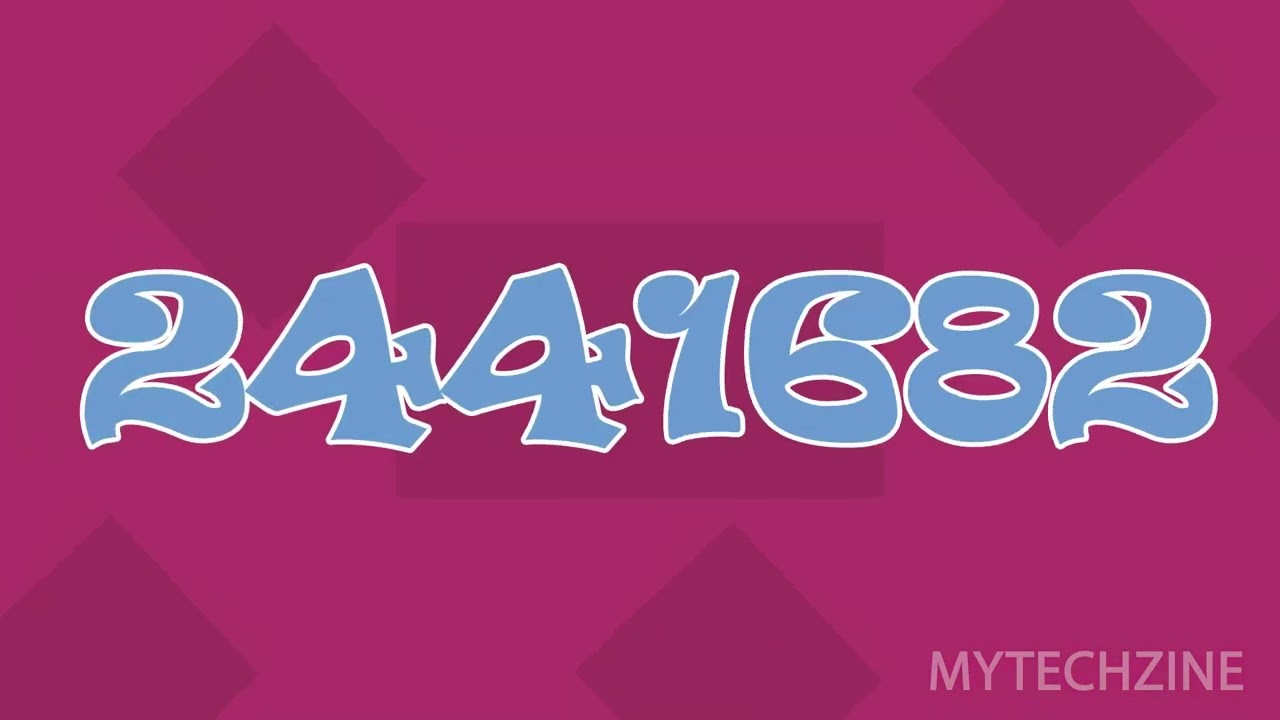 Numbers 1 To 123456789 | Colorful Numbers 1 To 123456789