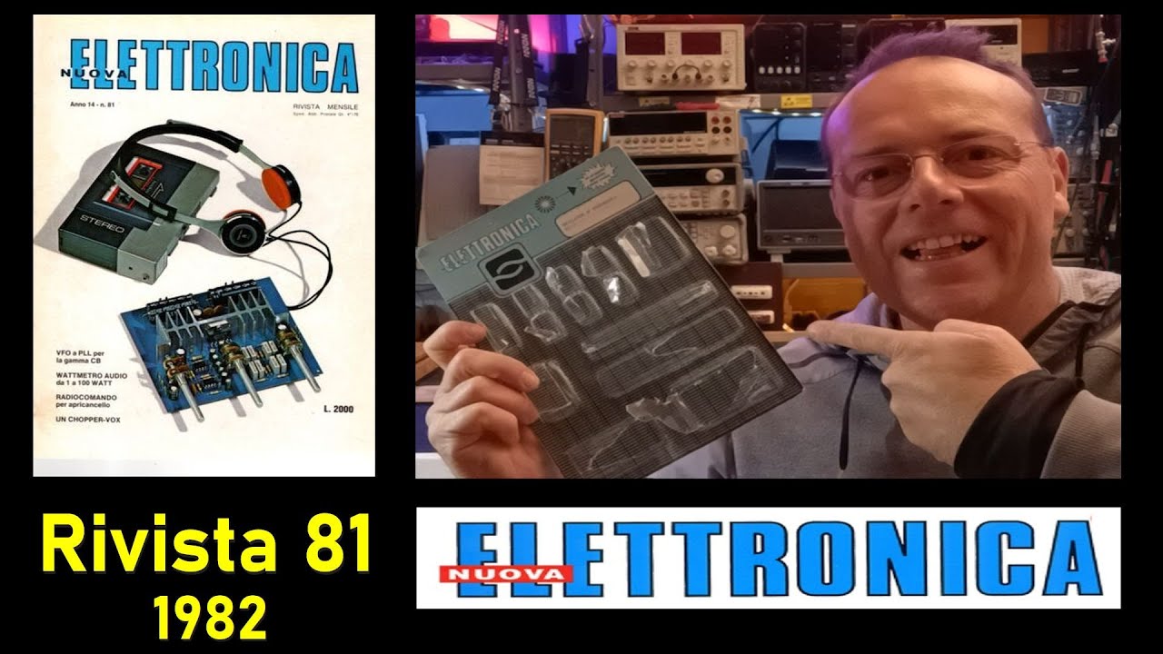 0866: BRIVIDI apro BLISTER NUOVA ELETTRONICA di 40 anni fa, oscillatori a BJT