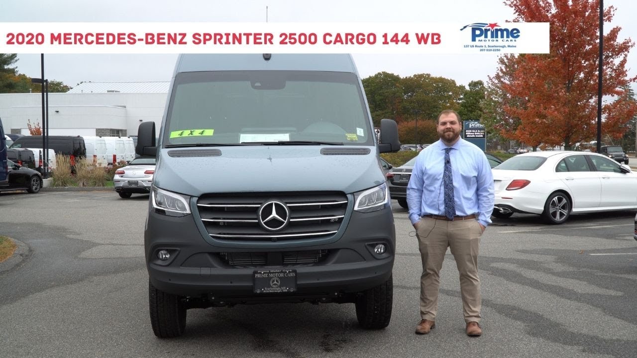 2020 Mercedes-Benz Sprinter 2500 Cargo 144 WB | Video tour with Tom