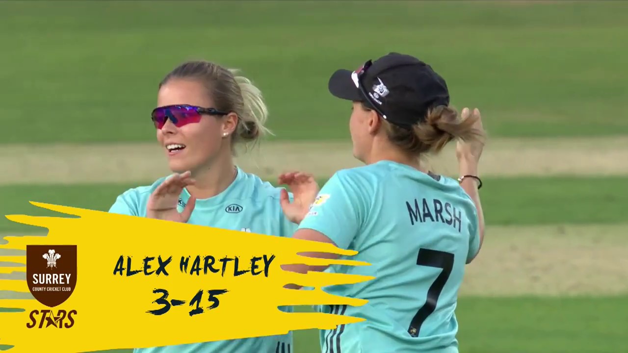 Alex Hartley takes 3-15 - Highlights of KSL v Yorkshire Diamonds