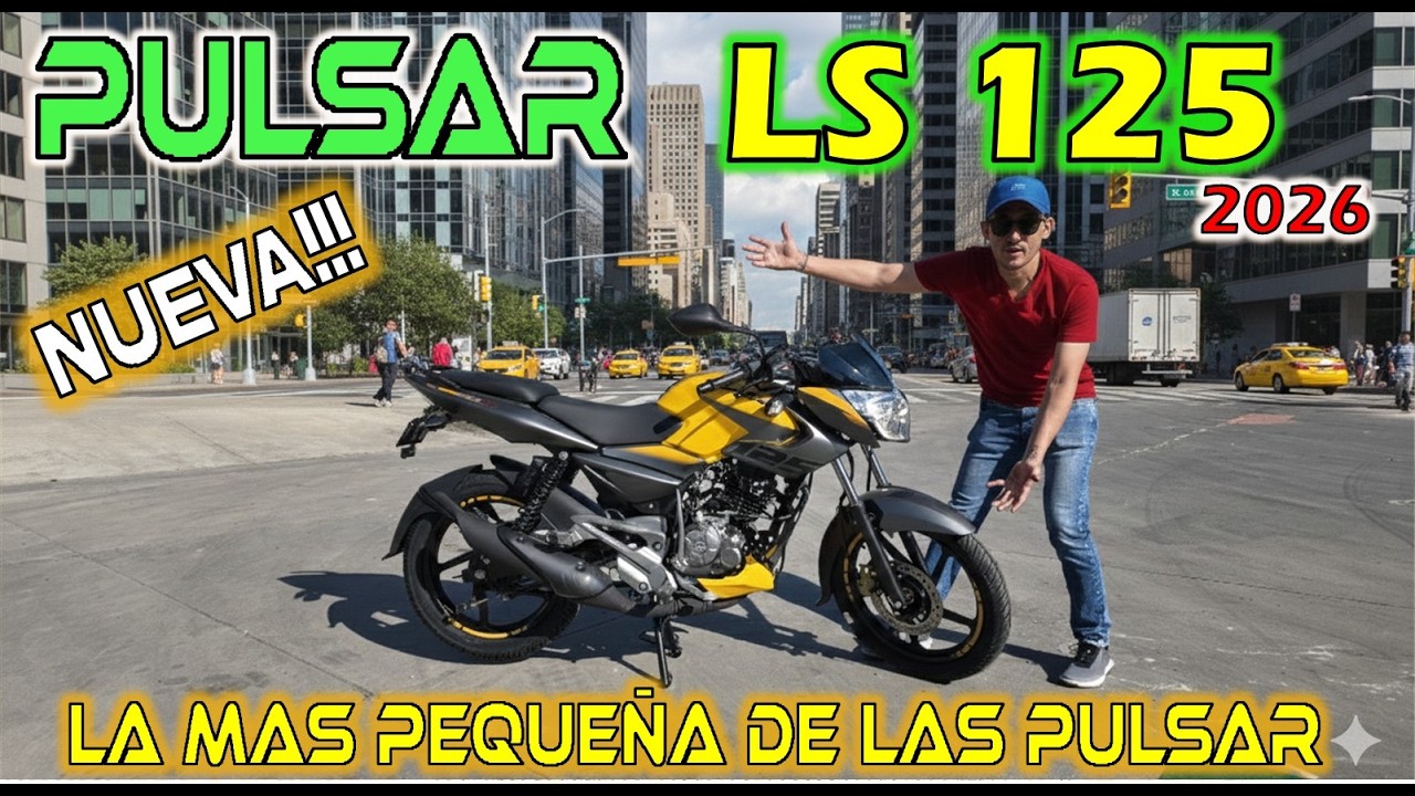 ▪️Nueva Pulsar Ls125 2026 // La primer moto de entrada en Pulsar