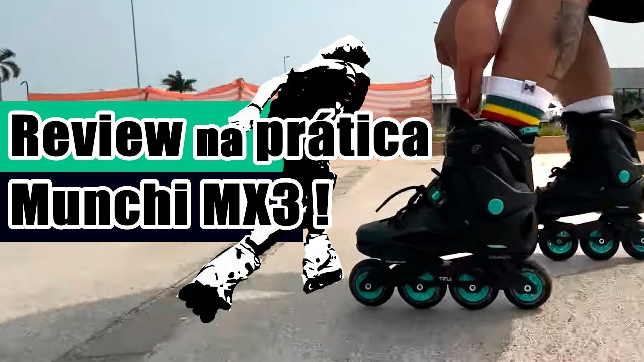 Review na prática do patins urbano Munchi MX3