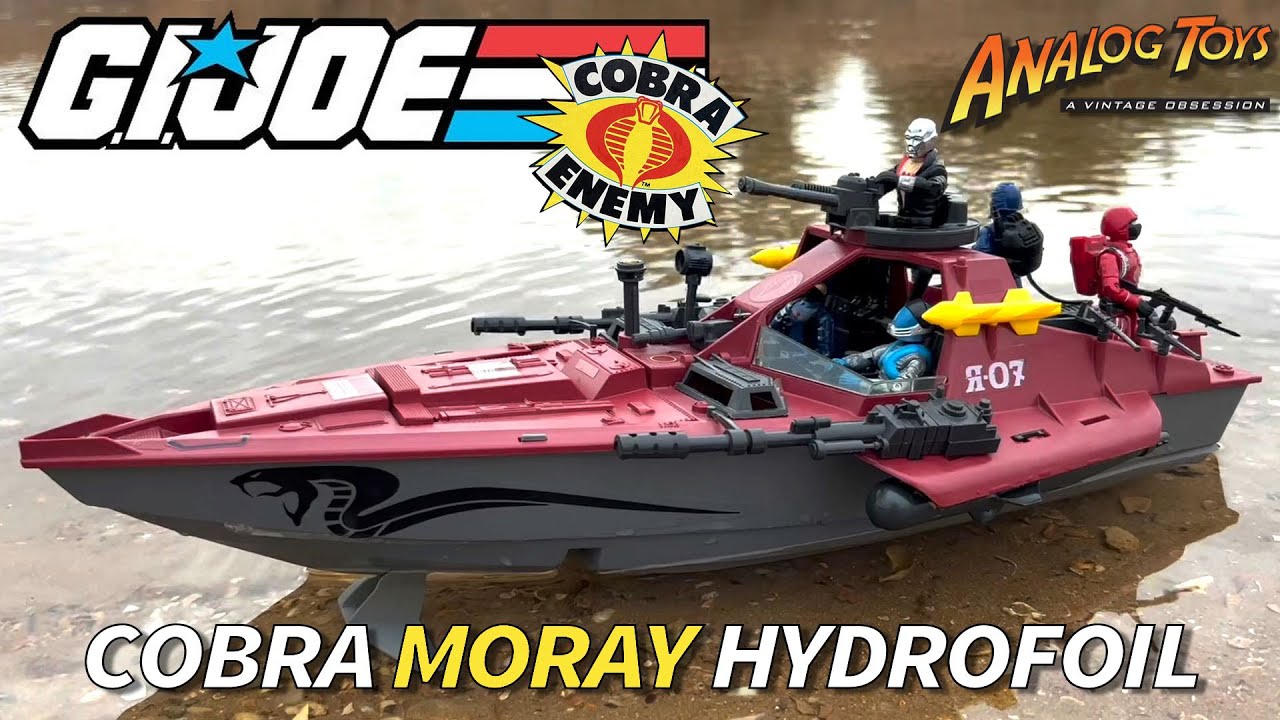 GI Joe Cobra Moray Hydrofoil - Обзор игрушки Hasbro!