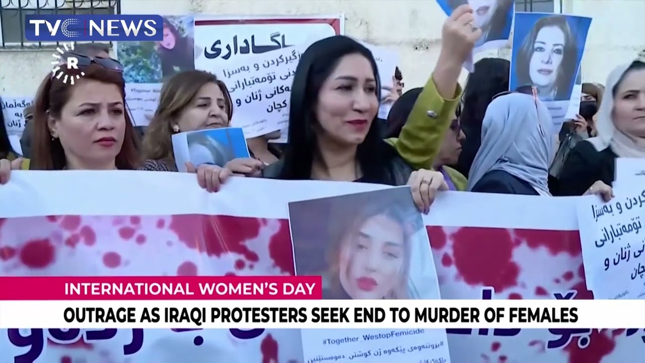 (VIDEO) Iraq Protesters Seek End To Murder Of Females