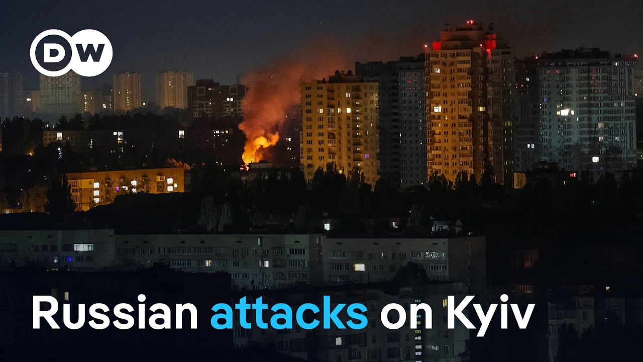 The Ukrainian capital Kyiv was hit by massive Russian air strikes | DW News