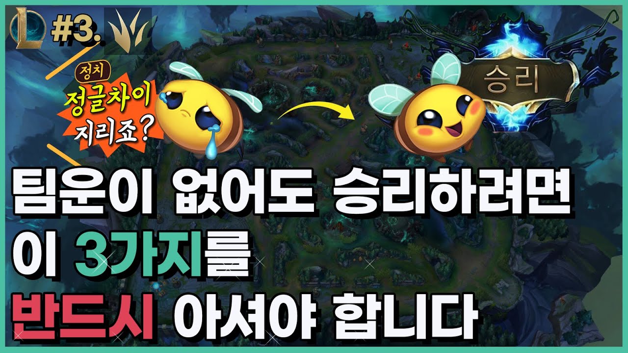 14분 안에 [ → 롤잘알 ] 로 만들어드릴께요. (정글) 티어를 올려주는 '진짜' 롤 강의 #3
