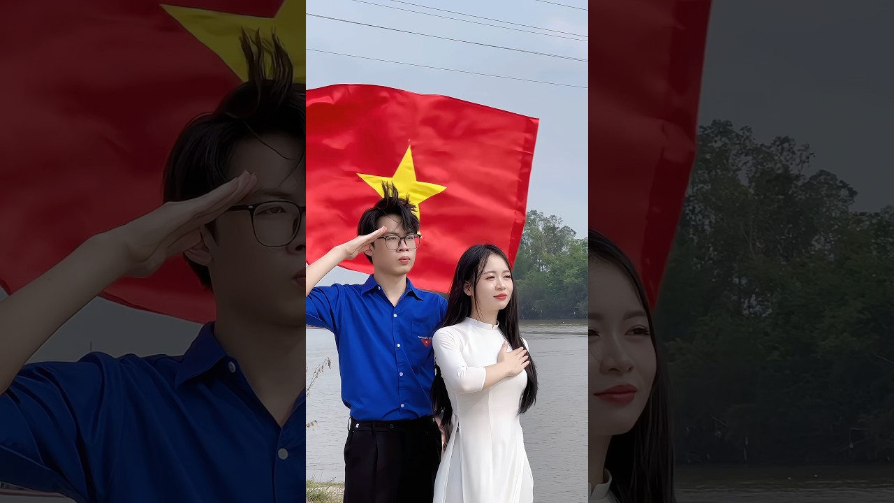 Đu trend phất cờ. Tự hào là người Việt Nam 