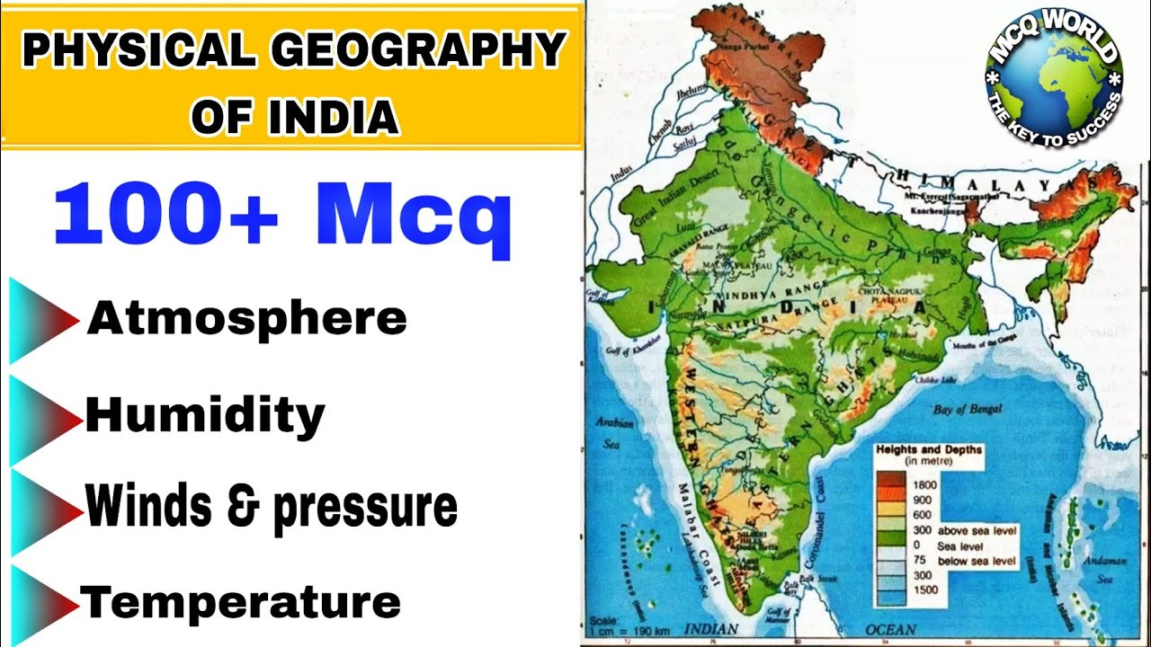 indian physical Geography| winds,humidity,temperature,pressure,atmosphere mcq |physical geographymcq