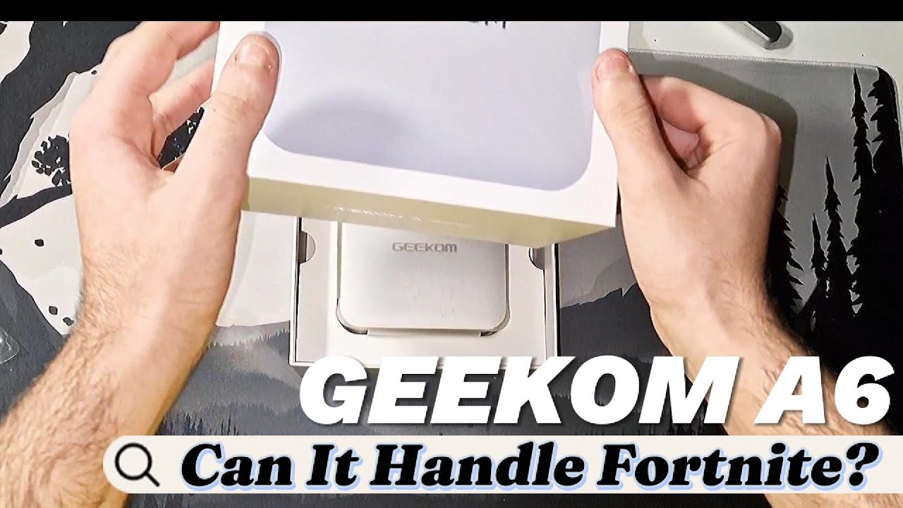 Can This GEEKOM A6 Mini PC Handle Fortnite? 🎮| Real Gaming Performance#minipc #geekom