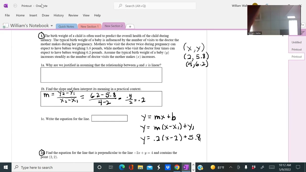 MATH 1505 Final Exam Review Highlights