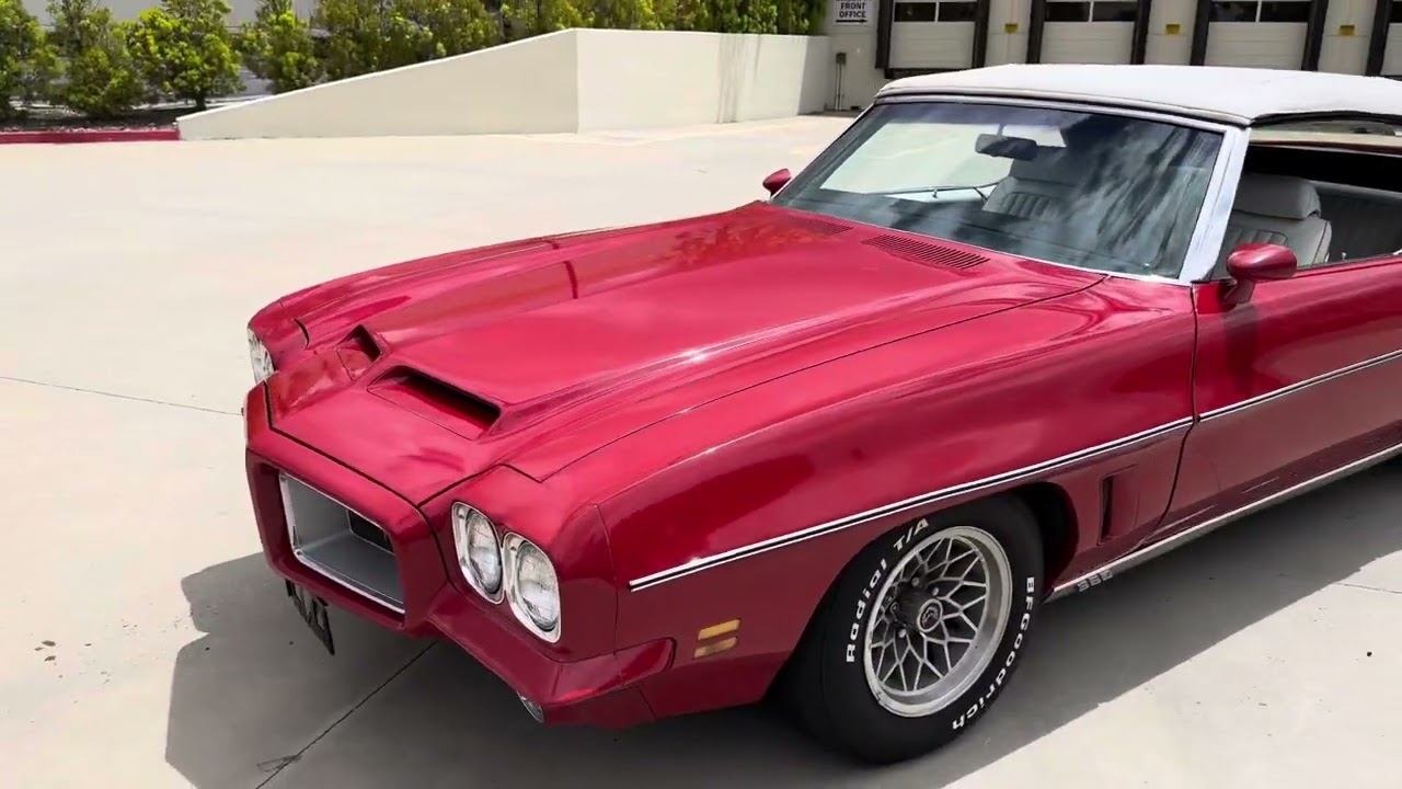 1972 Pontiac Le Mans ￼ ￼ convertible