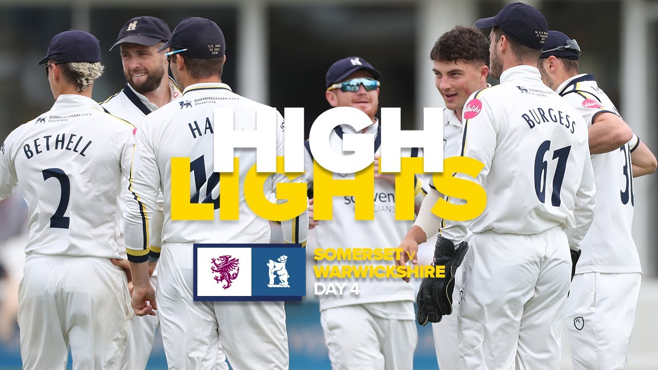 Bears toil on flat batting track but fall to fourth day defeat | HIGHLIGHTS | County Championship