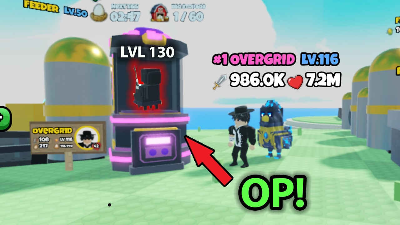 How to INFINITE REBIRTH in GRow a chicken Fighter