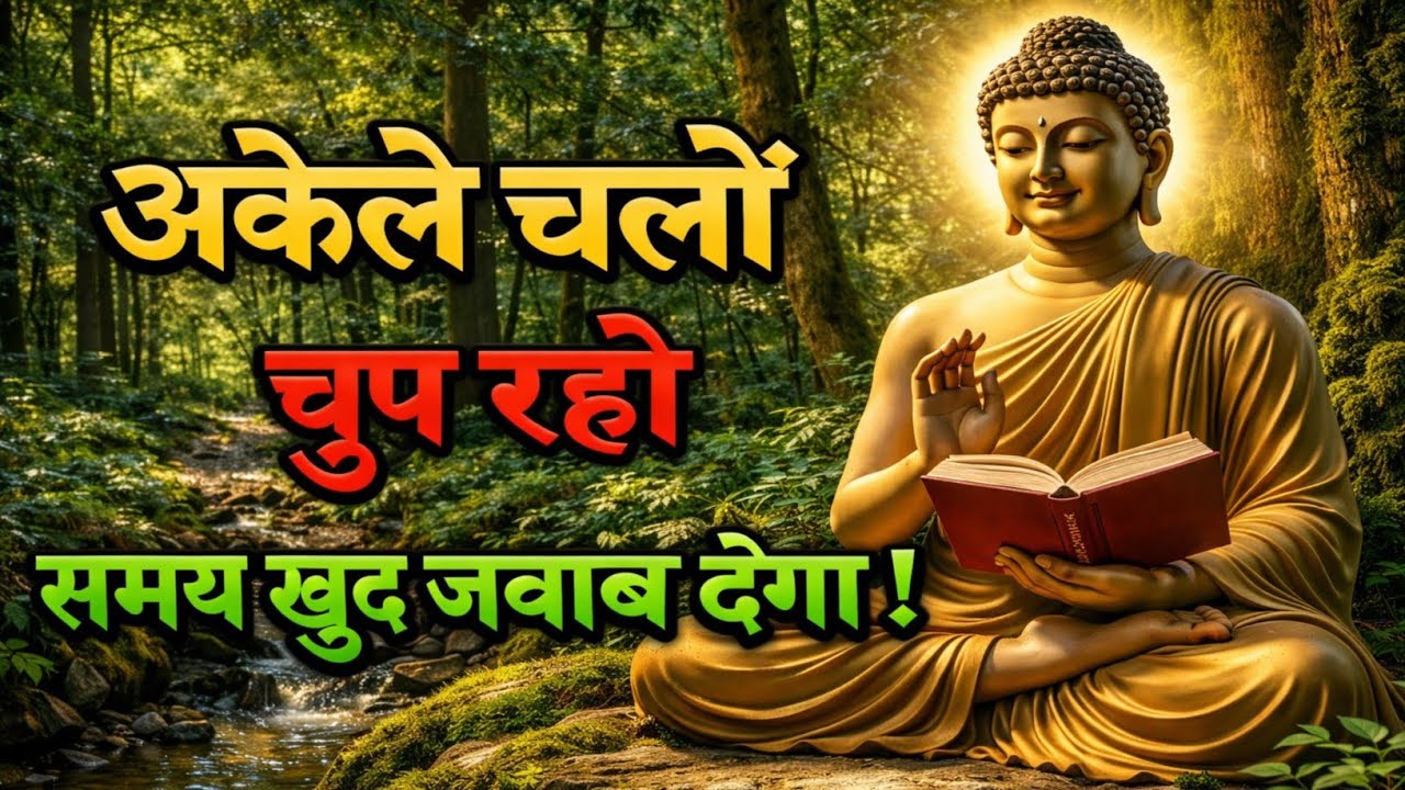 अकेले चलों ,चुप रहो, समय खुद जवाब देगा | Best Motivational speech