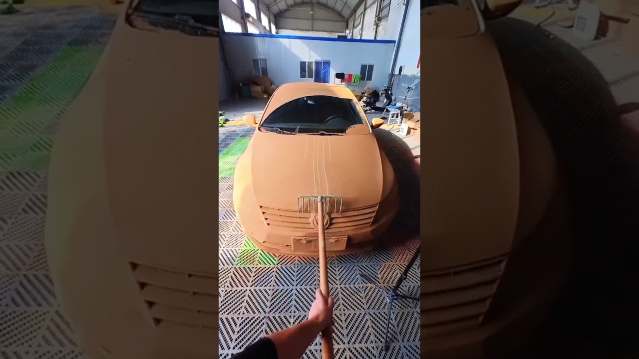 Volkswagen old car restoration||old to new #shorts#trending#viralvideo