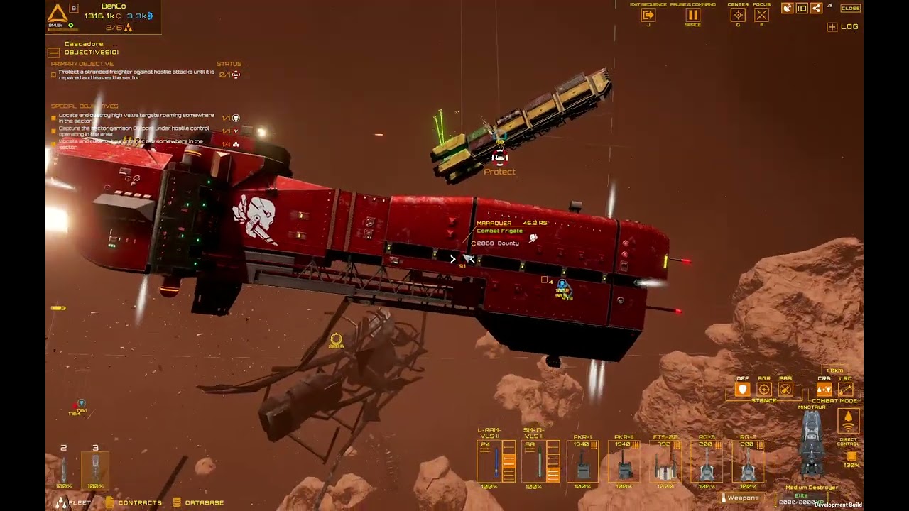 Space Reign - Heavy Frigates! Destroyers! Big ships go BOOM!
