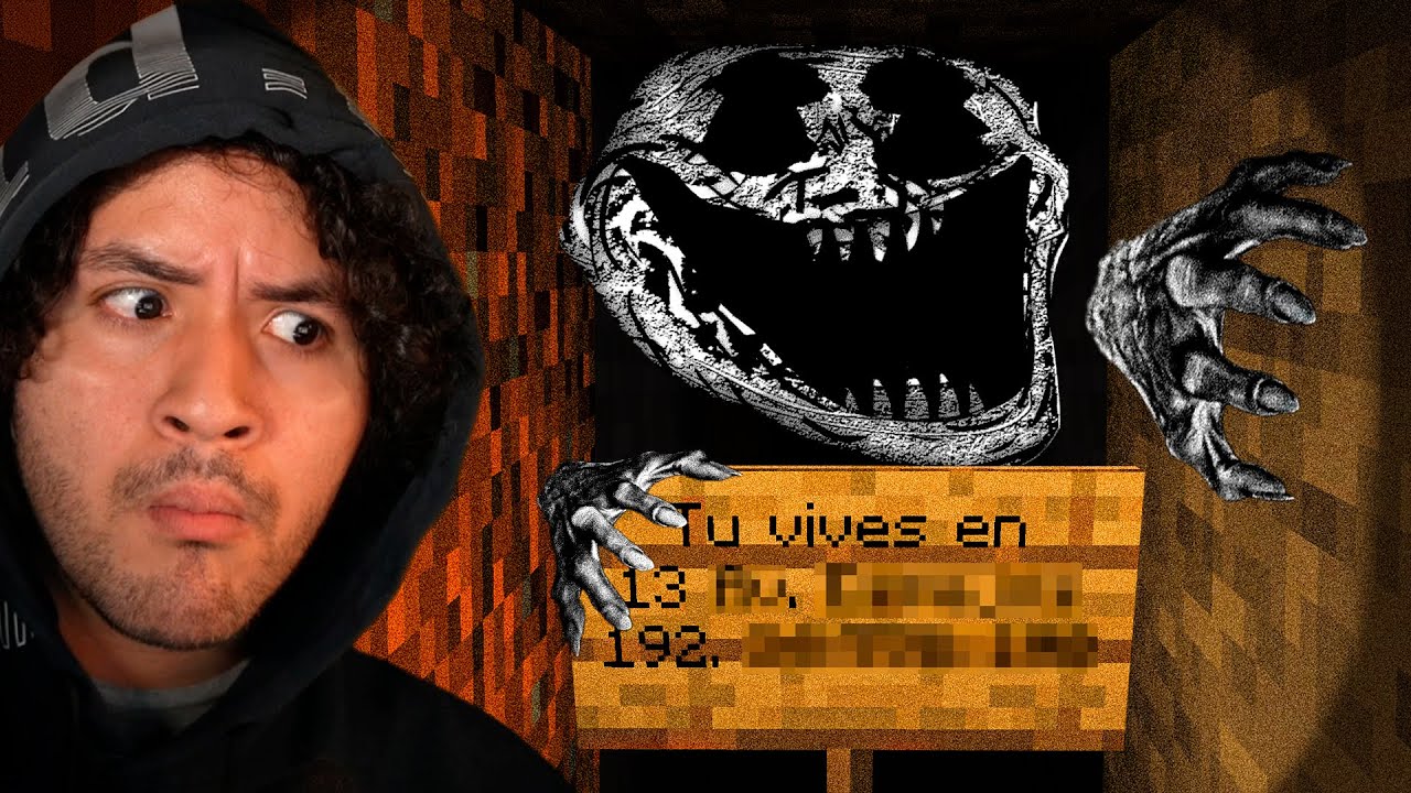 Sobreviví al MOD de TERROR  de MINECRAFT que HACKEA tu PC 