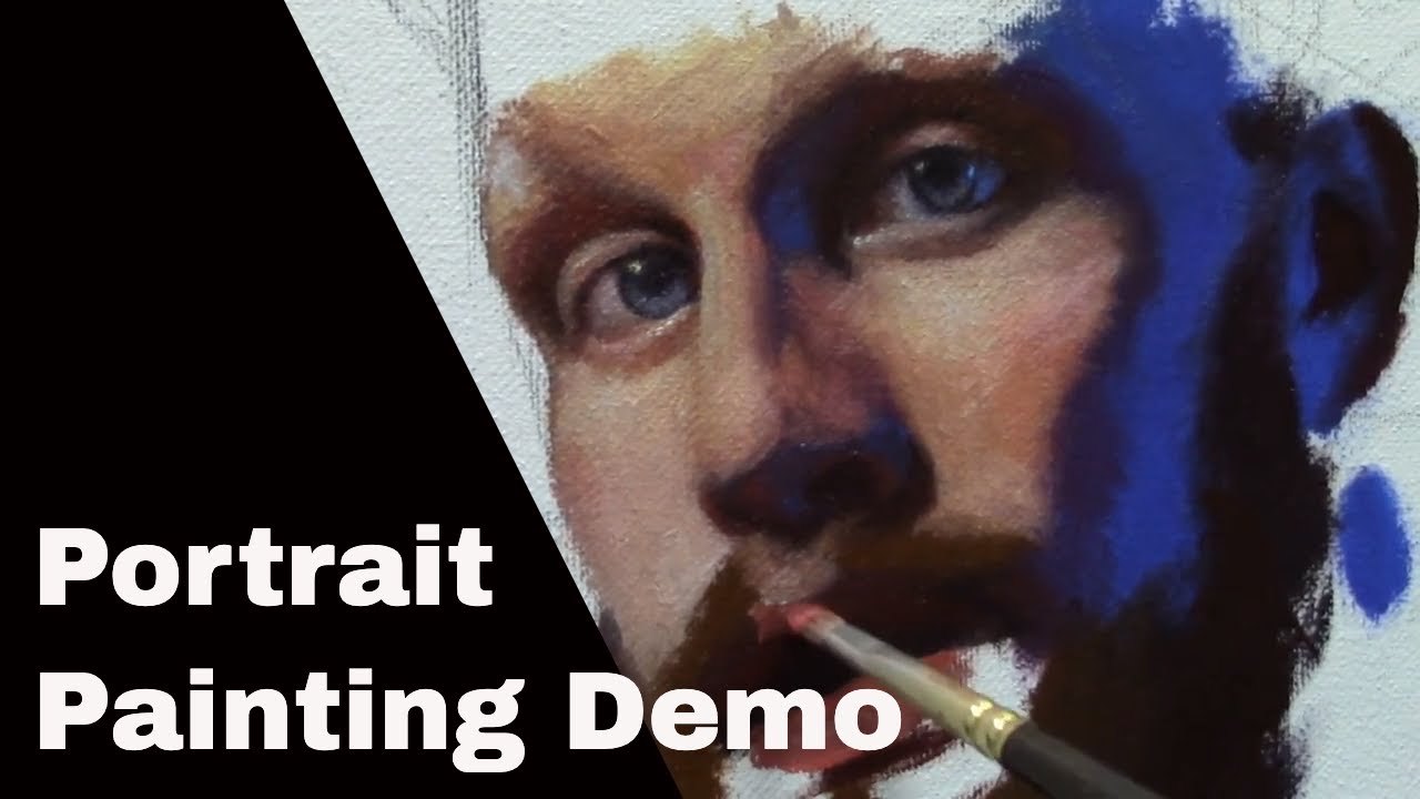 Alla Prima Portrait Oil Painting Tutorial