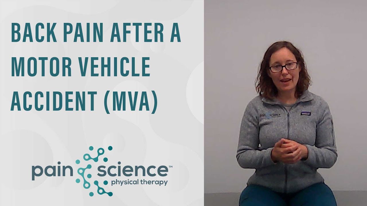 Back Pain After a Motor Vehicle Accident (MVA)