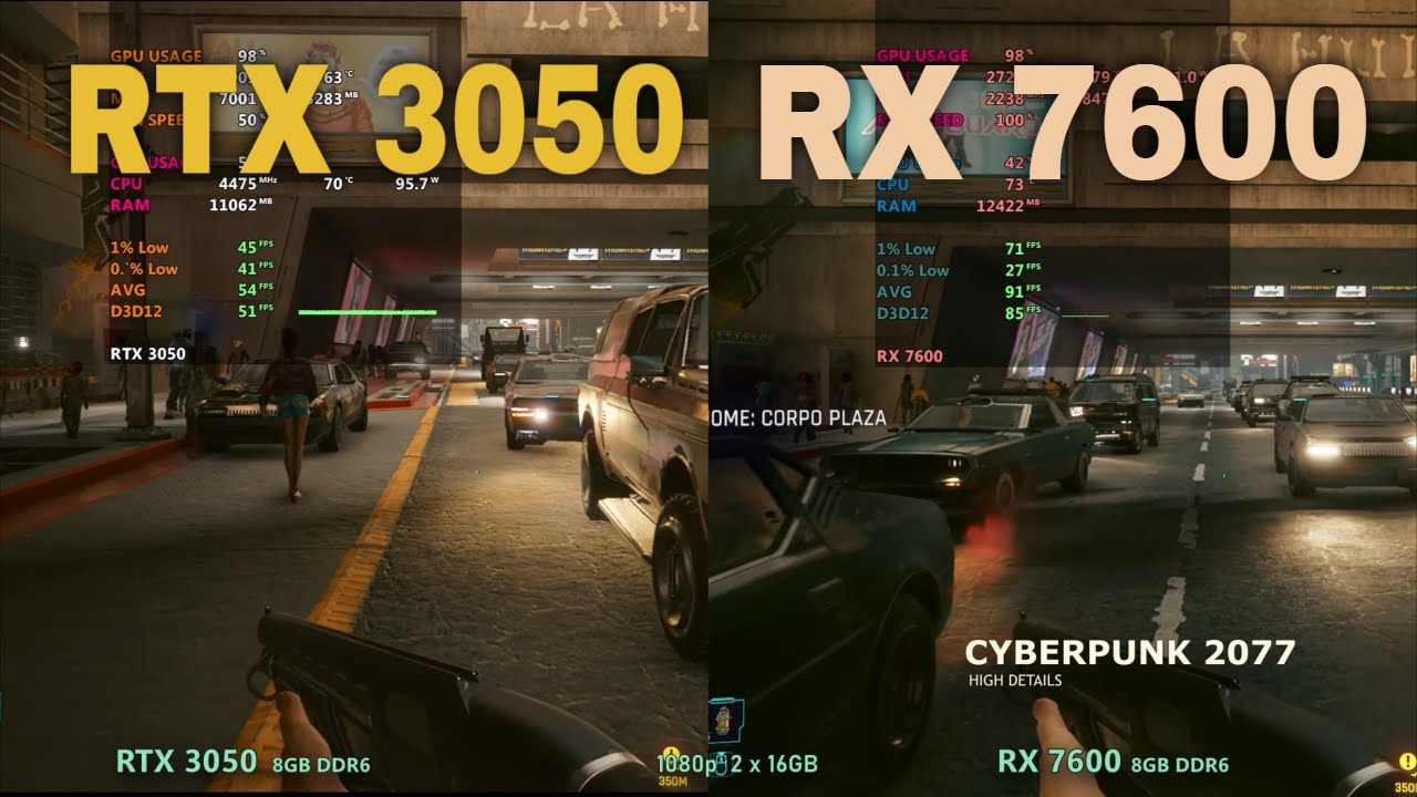 RX 7600 or RTX 3050 What's the BEST Choice for You