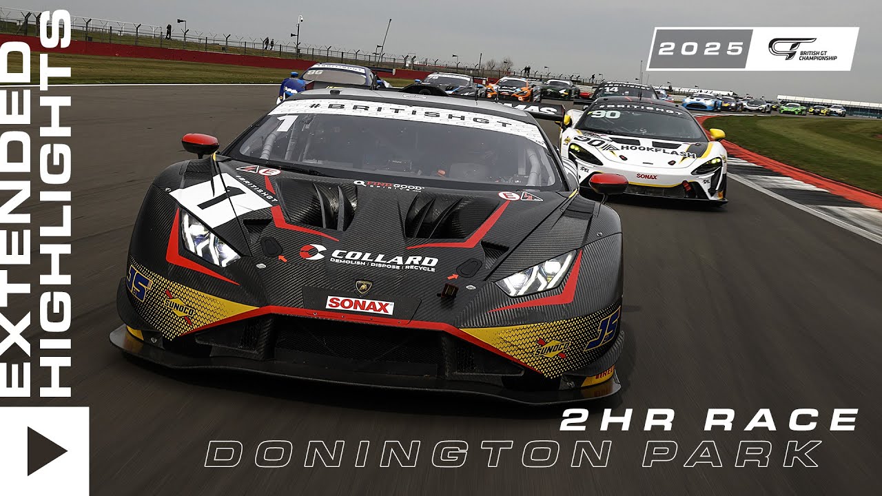 Donington Park Extended Highlights | 2025 British GT Championship