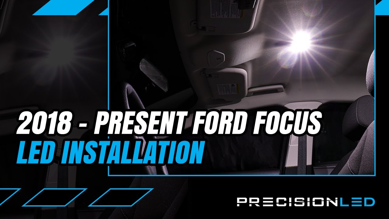 Установка комплекта светодиодной подсветки салона Ford Focus | 3-е/4-е поколение | 2016+