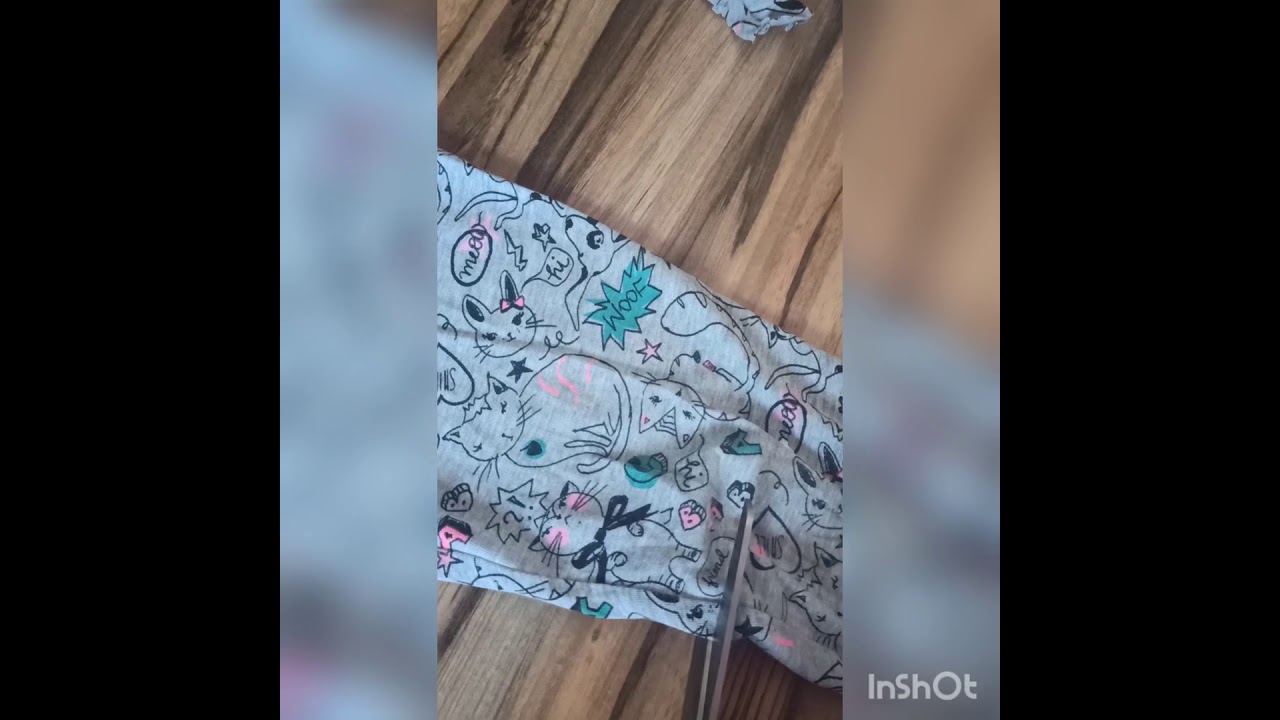 jaka zrobić bluzę dla pieska lub kotka w 10 minut !